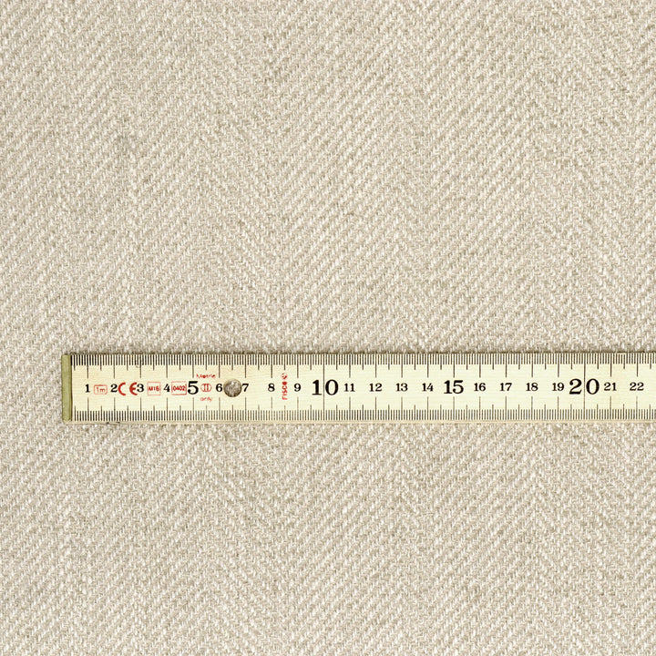 Chess Designs Caprio Herringbone Oatmeal Fabric