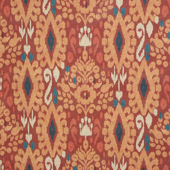 Zama Ikat Spice Fabric