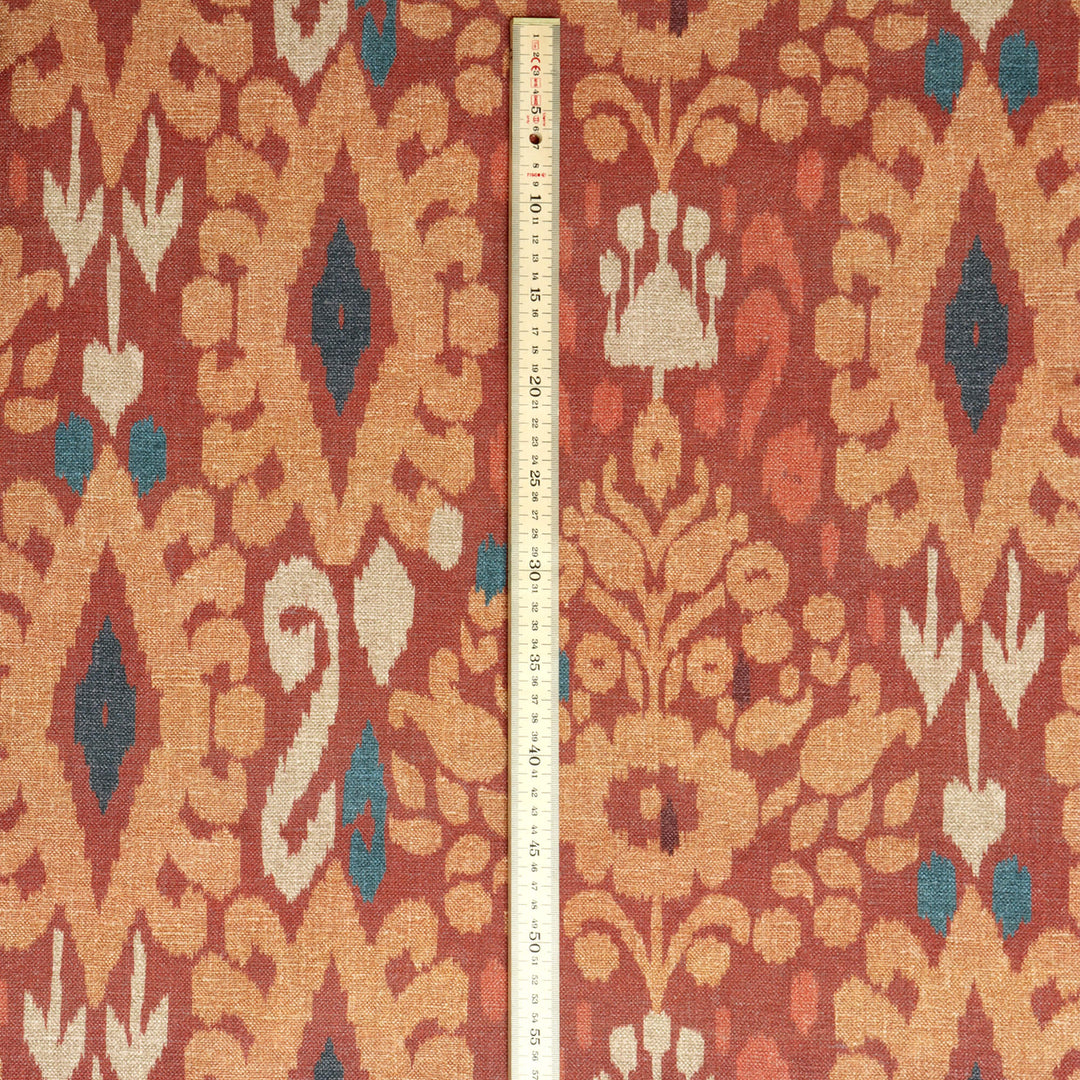 Zama Ikat Spice Fabric