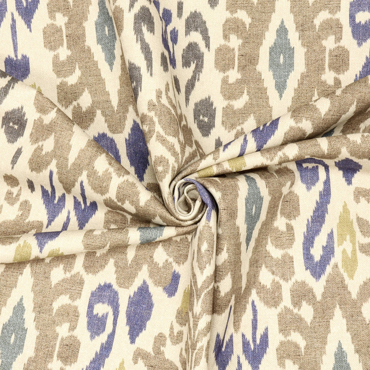 Zama Ikat Earth Fabric