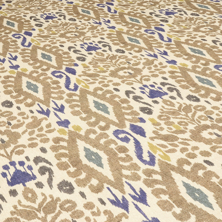Zama Ikat Earth Fabric