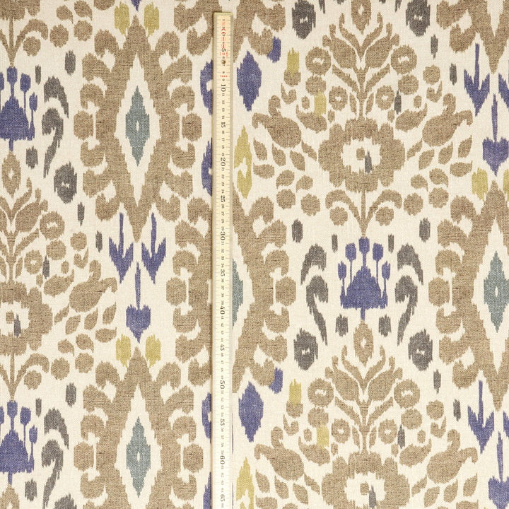 Zama Ikat Earth Fabric