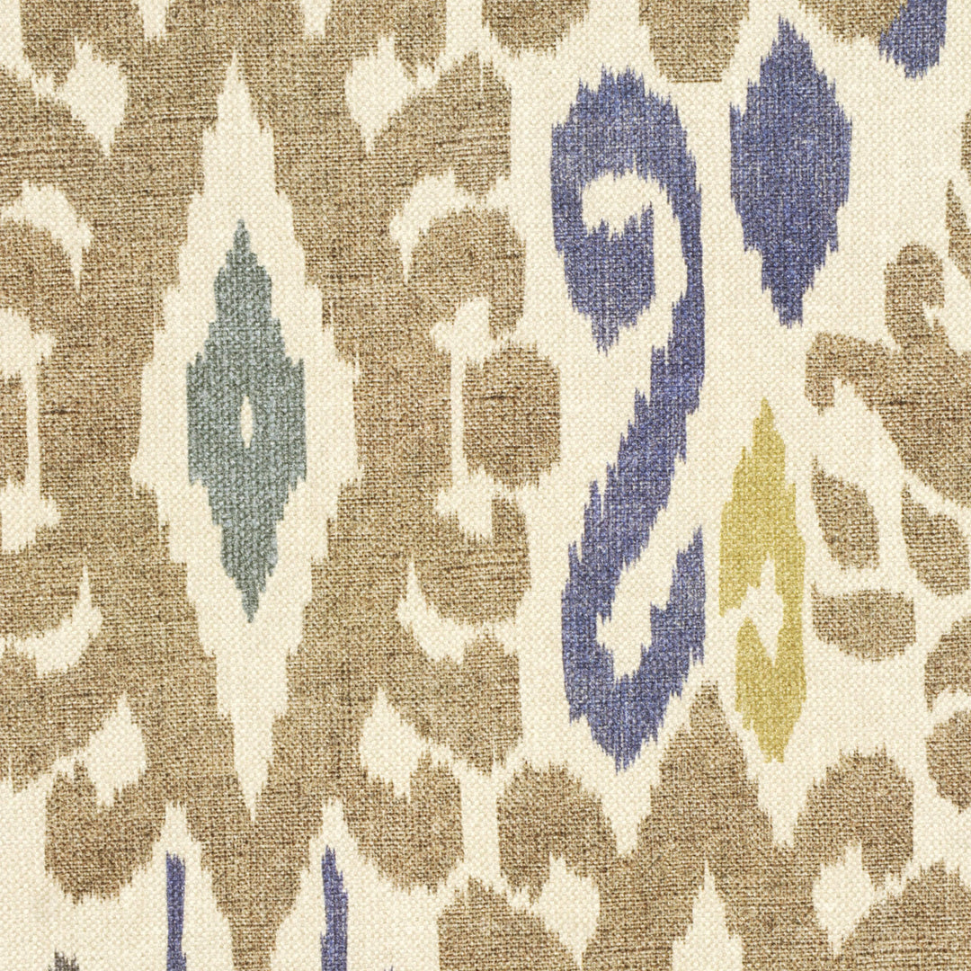 Zama Ikat Earth Fabric