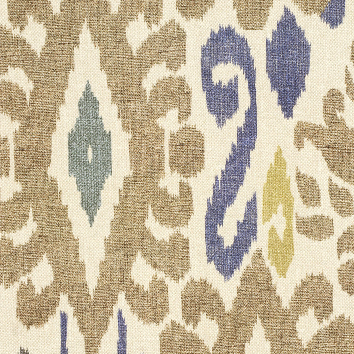 Zama Ikat Earth Fabric