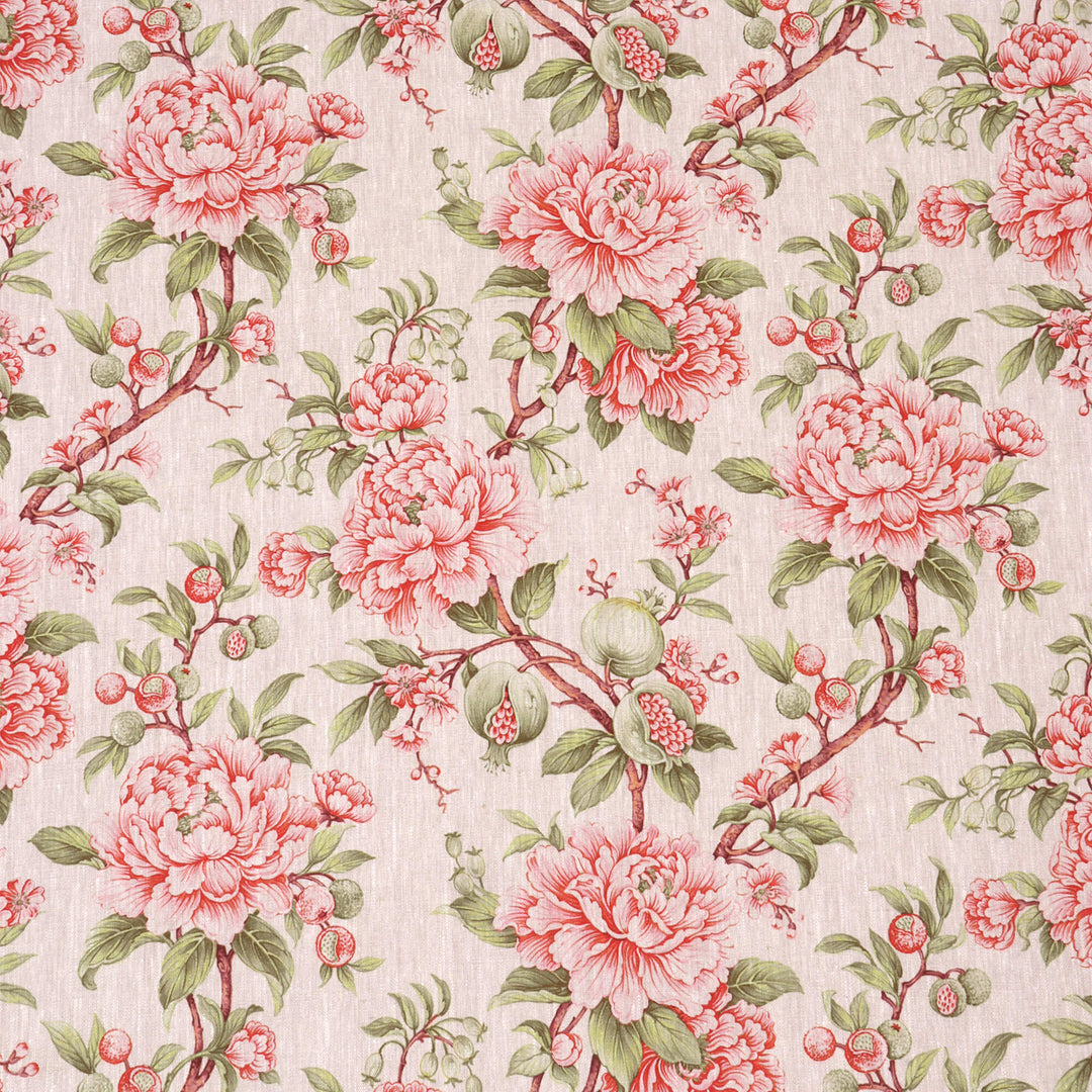 Esme Floral Linen Fabric