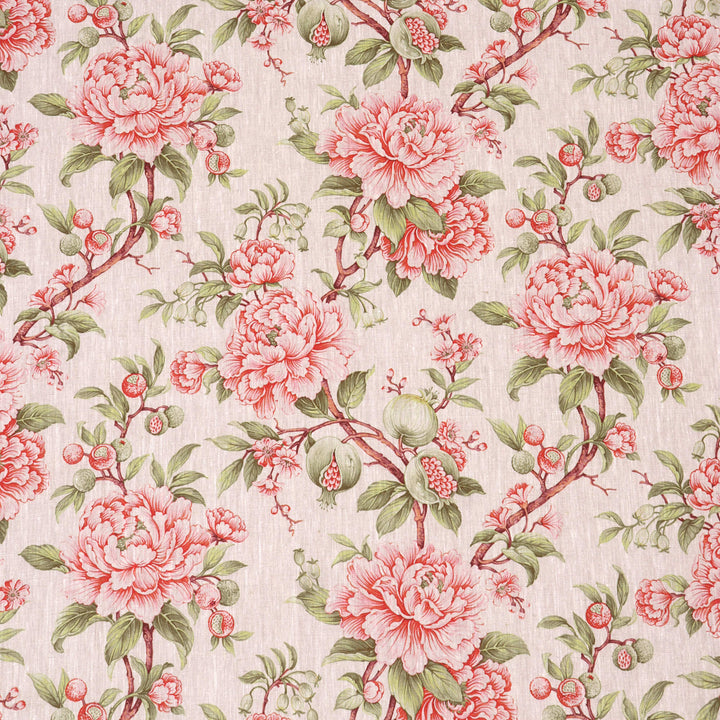 Esme Floral Linen Fabric
