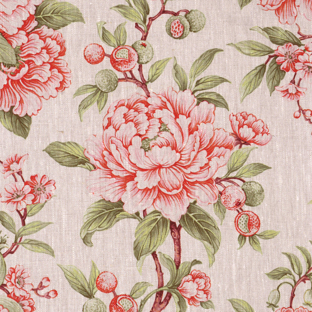 Esme Floral Linen Fabric