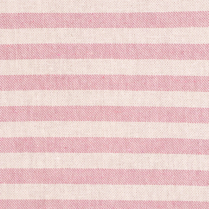 Oxford Stripe Raspberry Double Width Fabric