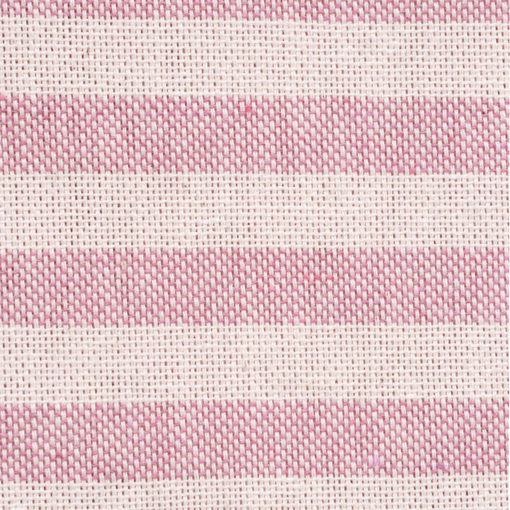 Oxford Stripe Raspberry Double Width Fabric
