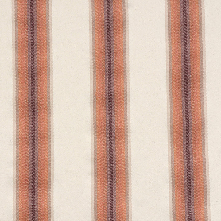Nevada Stripe Burnt Orange Fabric