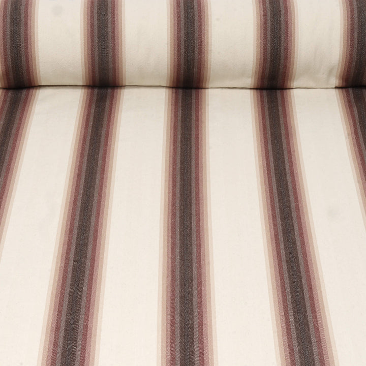Nevada Stripe Raspberry Fabric