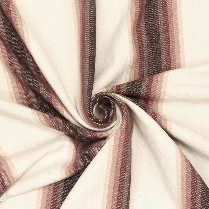 Nevada Stripe Raspberry Fabric