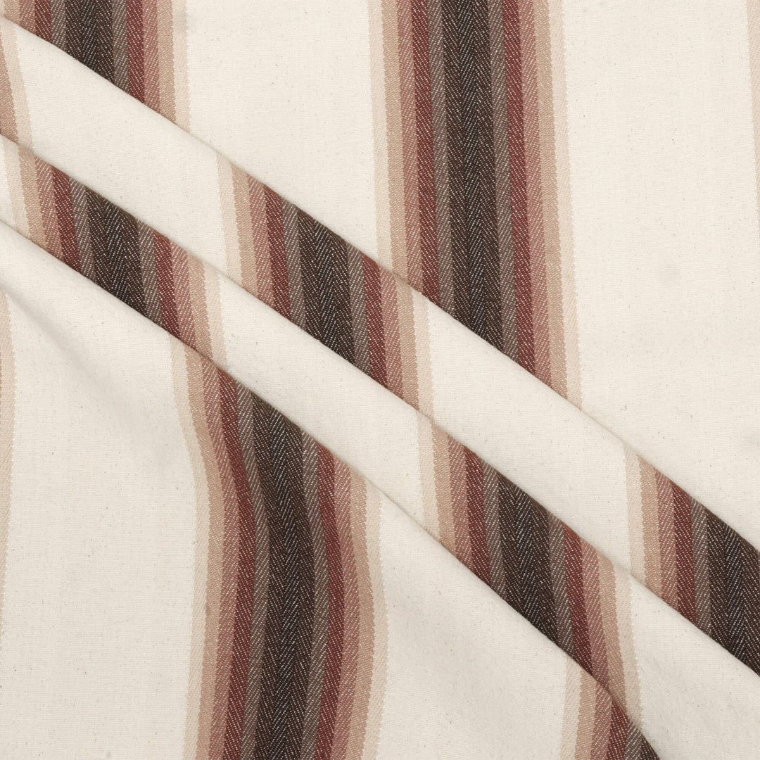 Nevada Stripe Raspberry Fabric