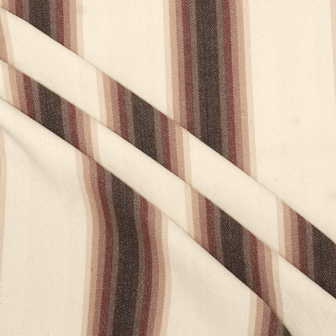 Nevada Stripe Raspberry Fabric