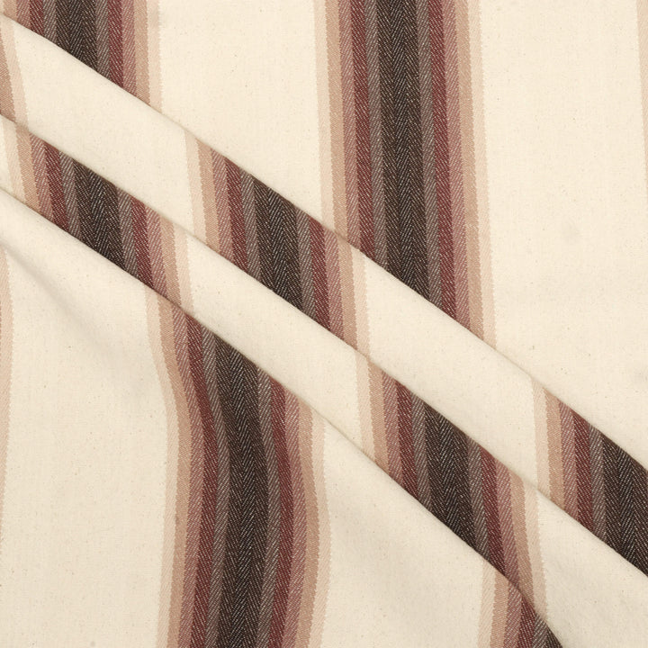 Nevada Stripe Raspberry Fabric
