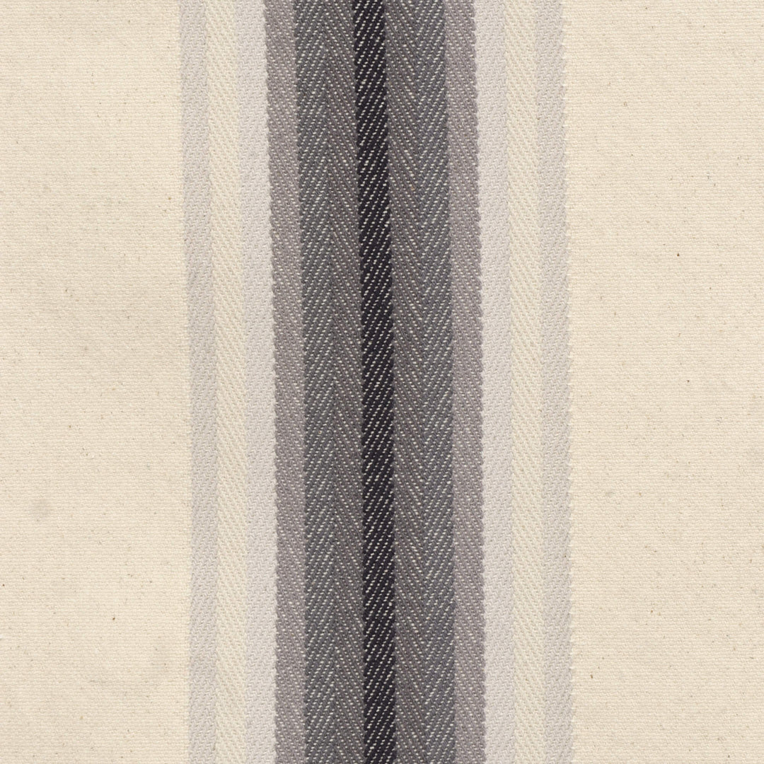 Nevada Stripe Cool Grey Fabric