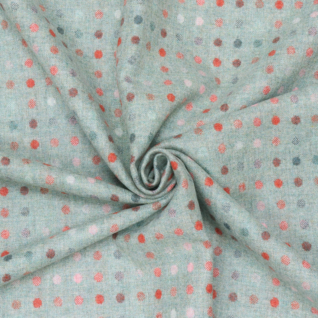 Abraham Moon Multispot Aqua Flamingo Fabric