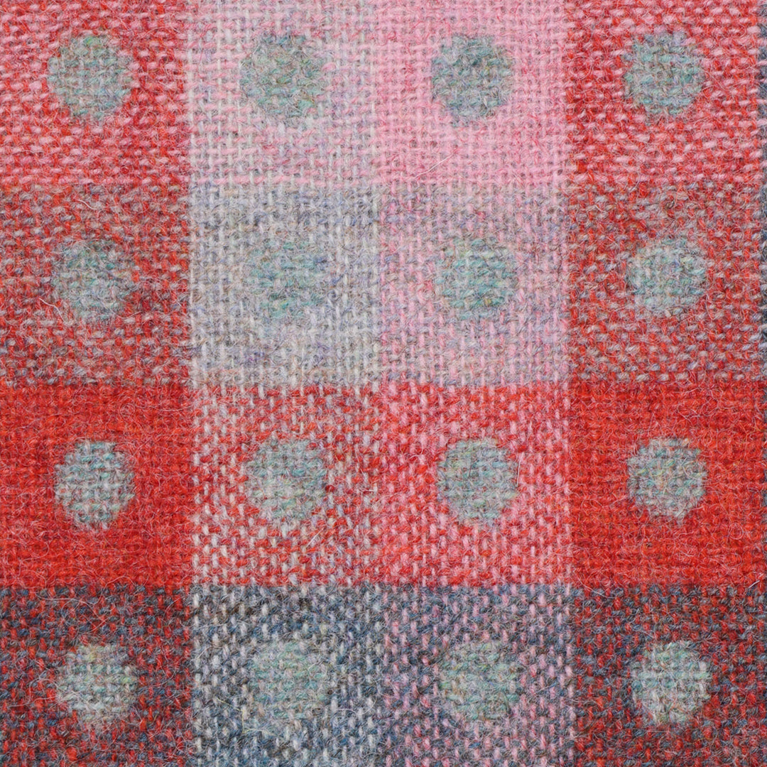 Abraham Moon Multispot Aqua Flamingo Fabric