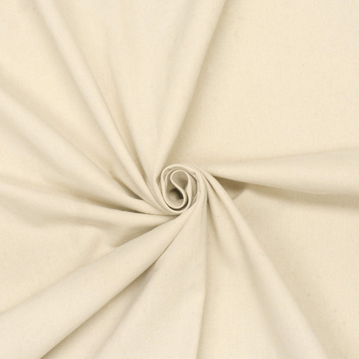 Oxford Plain Natural Double Width Fabric