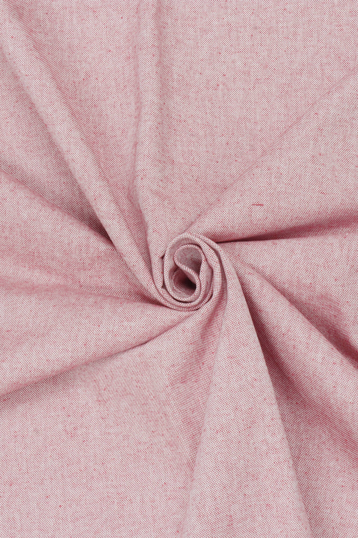 Oxford Plain Dusky Pink Double Width Fabric