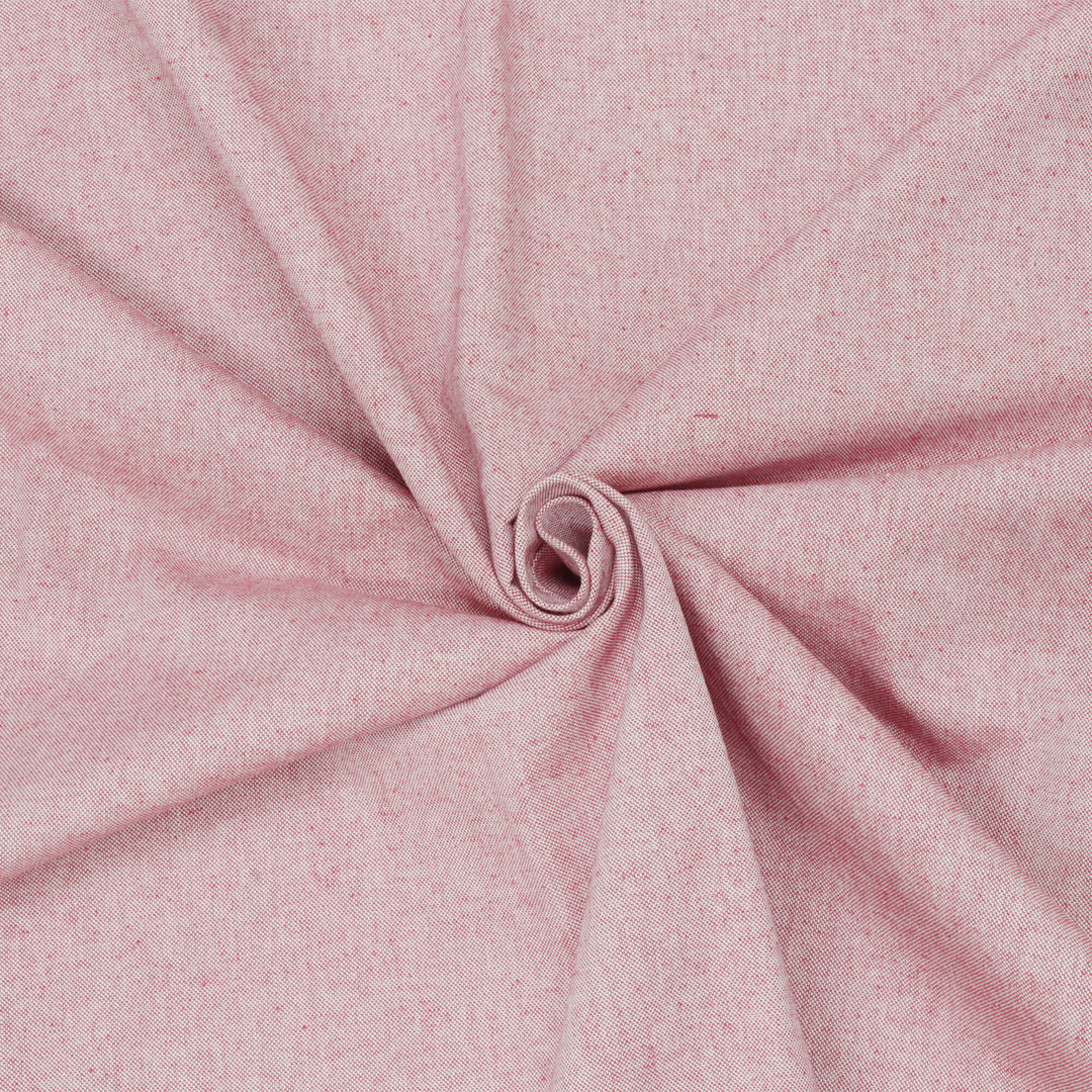Oxford Plain Dusky Pink Double Width Fabric