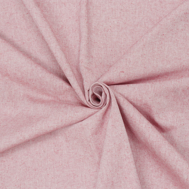 Oxford Plain Dusky Pink Double Width Fabric