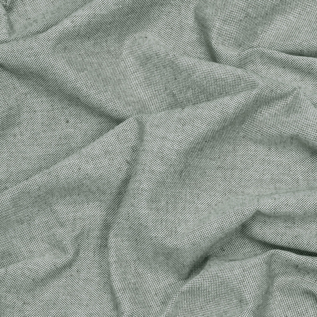 Oxford Plain Green Double Width Fabric