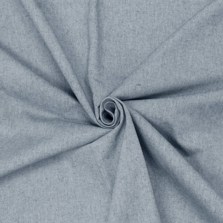 Oxford Plain Blue Double Width Fabric