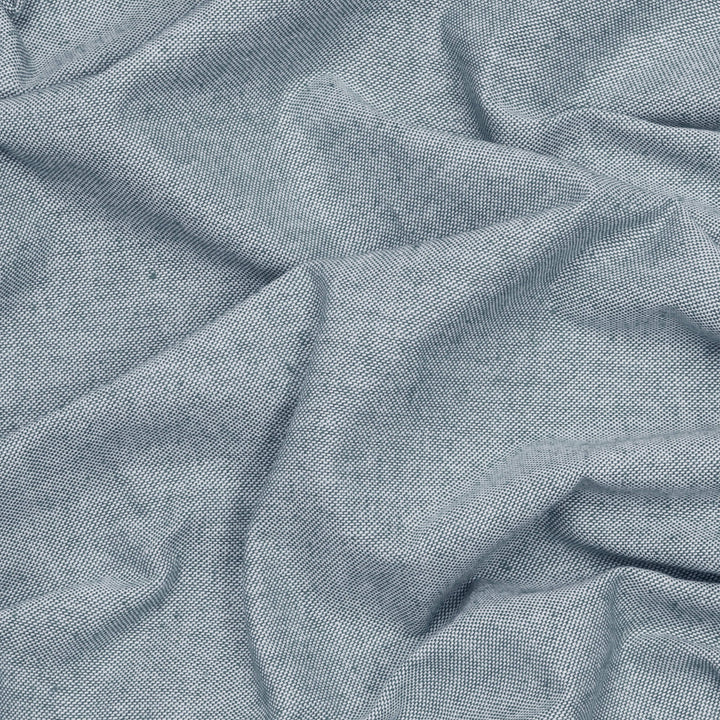 Oxford Plain Blue Double Width Fabric