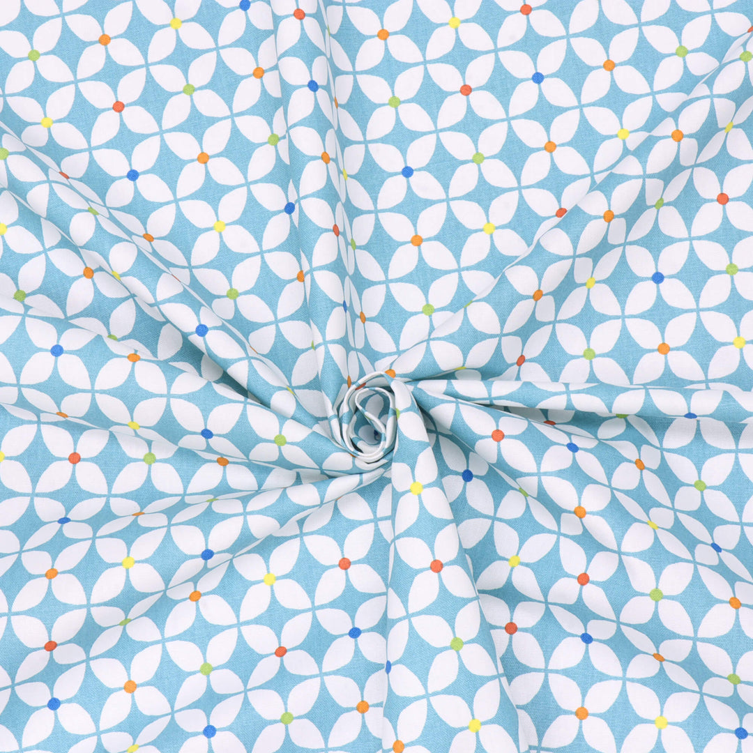 Prestigious Textiles Zap Azure Fabric