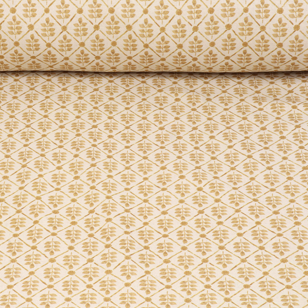 Ascott Saffron Double Width Fabric