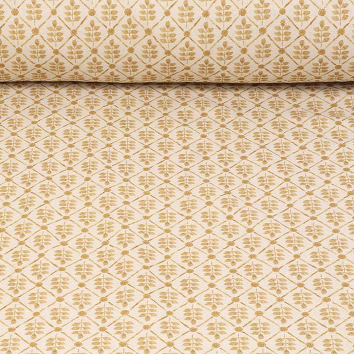 Ascott Saffron Double Width Fabric