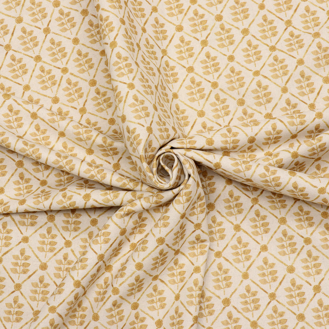Ascott Saffron Double Width Fabric