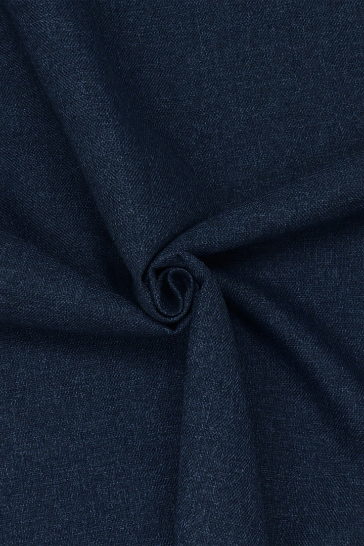 Clearance Next Plain Navy FR Fabric