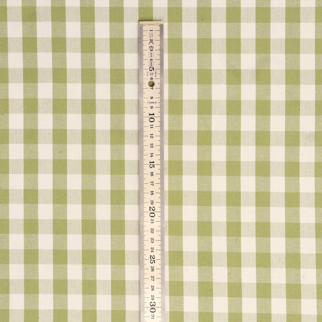 Clearance Taylor Gingham Green Fabric
