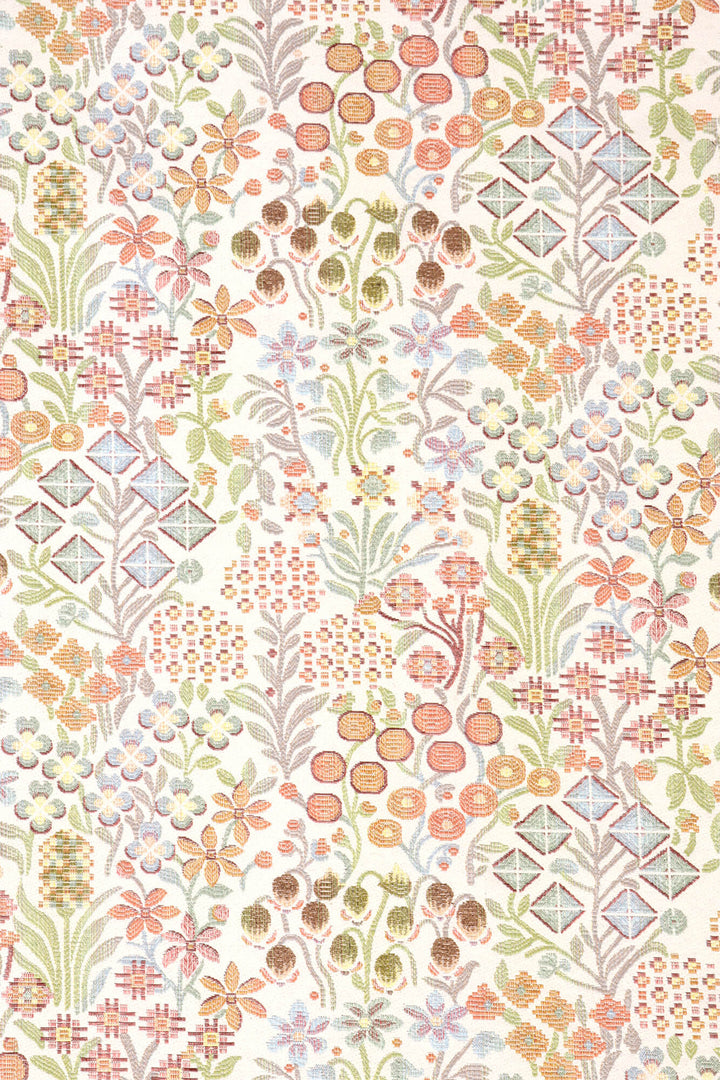 Rosaline Floral Tapestry Jasmine Fabric