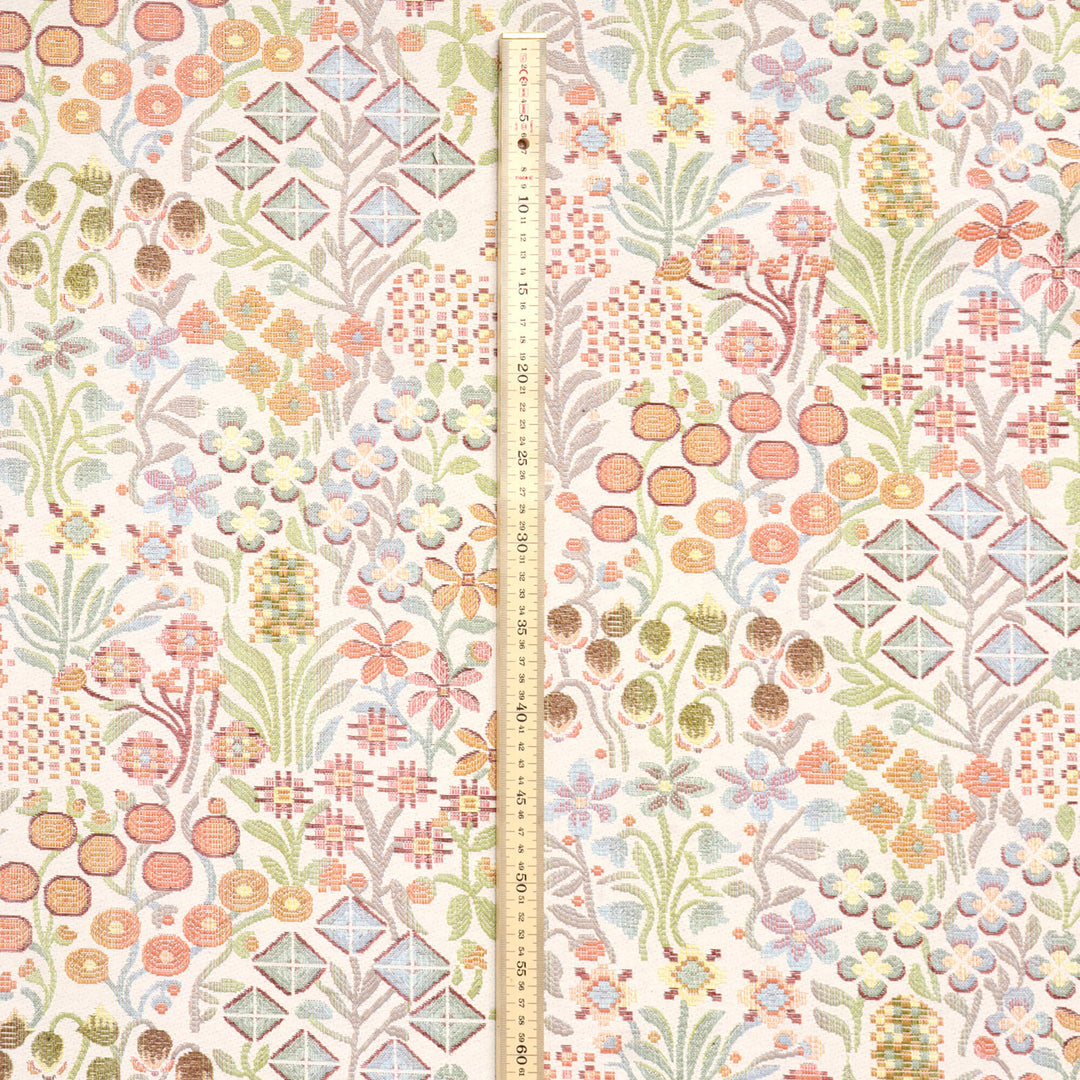 Rosaline Floral Tapestry Jasmine Fabric