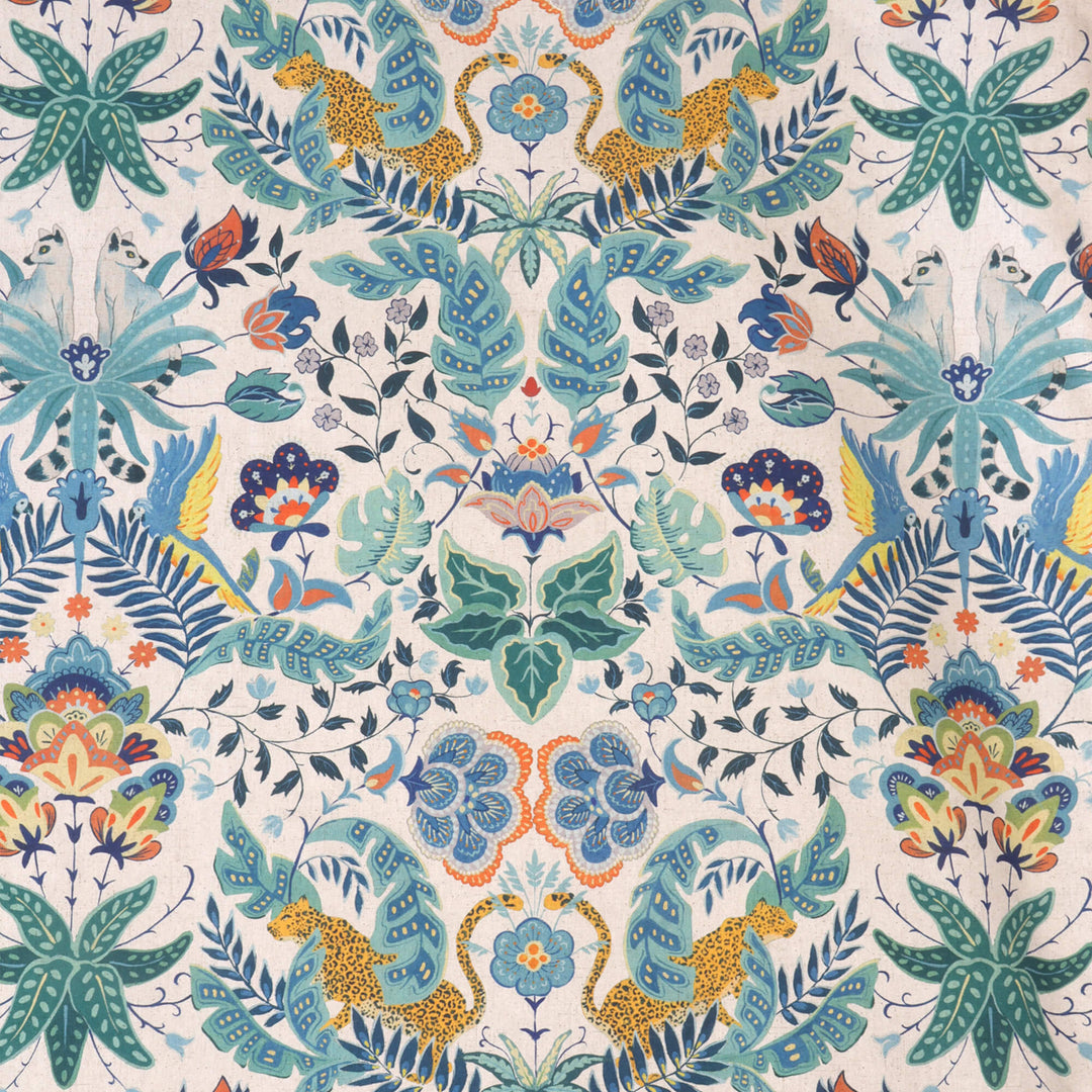 Zafira Tropical Jungle Double Width Fabric