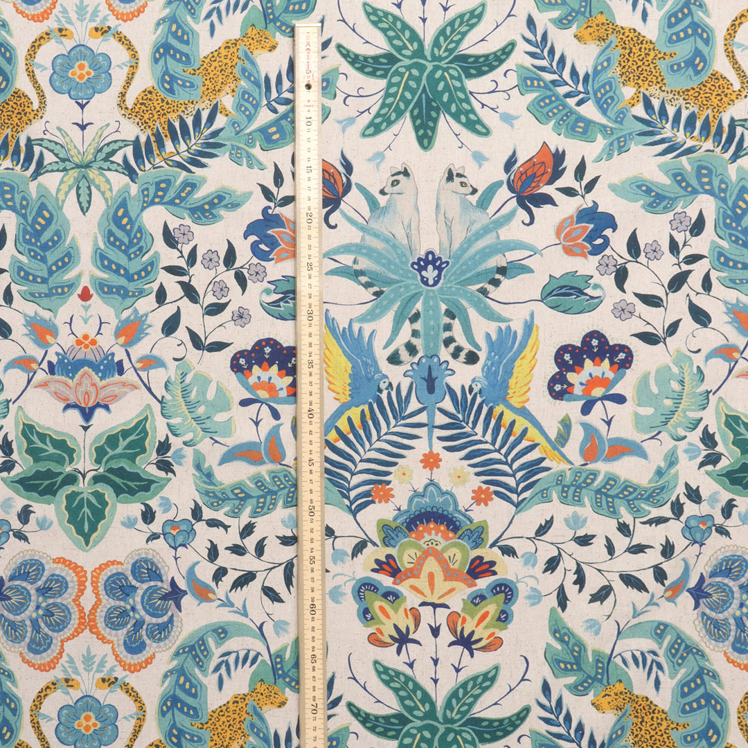 Zafira Tropical Jungle Double Width Fabric