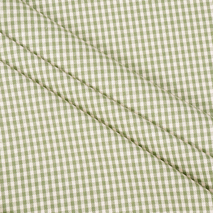 Heritage Gingham Olive Fabric