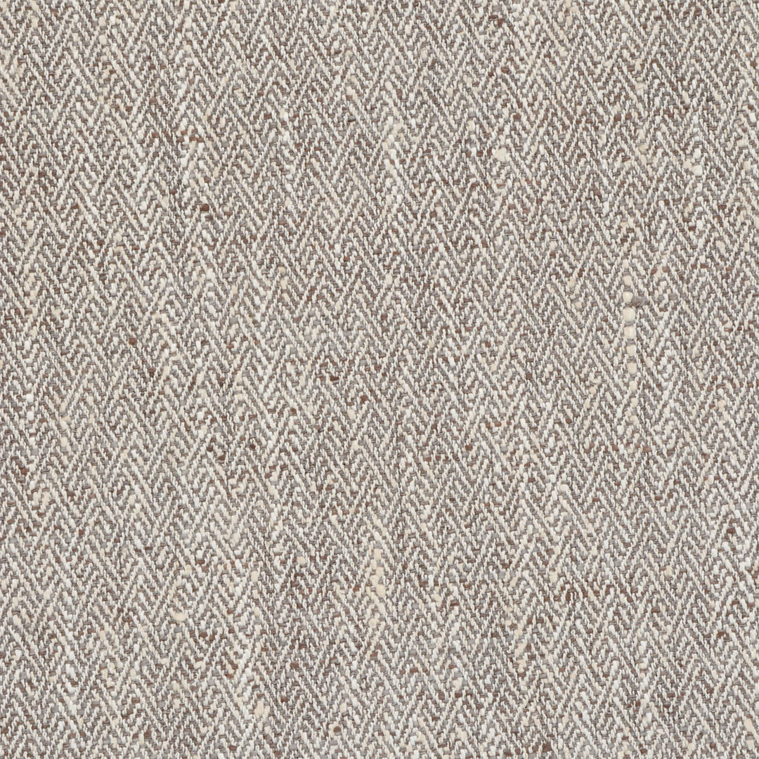 Voyage Jedburgh Herringbone Mushroom FR Fabric