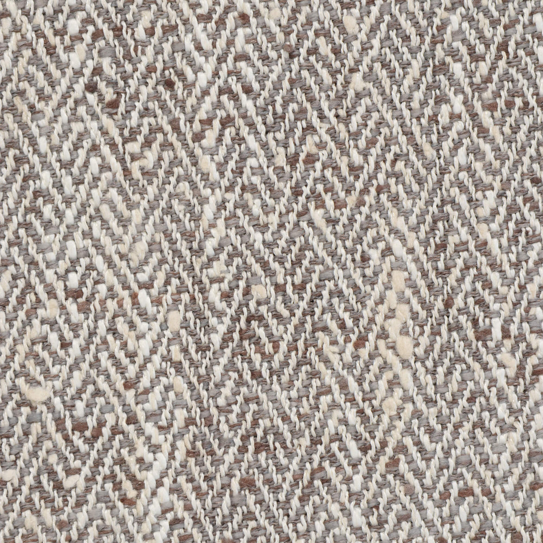 Voyage Jedburgh Herringbone Mushroom FR Fabric