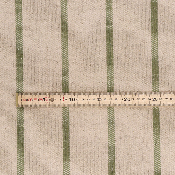 Austin Deck Stripe Green Fabric