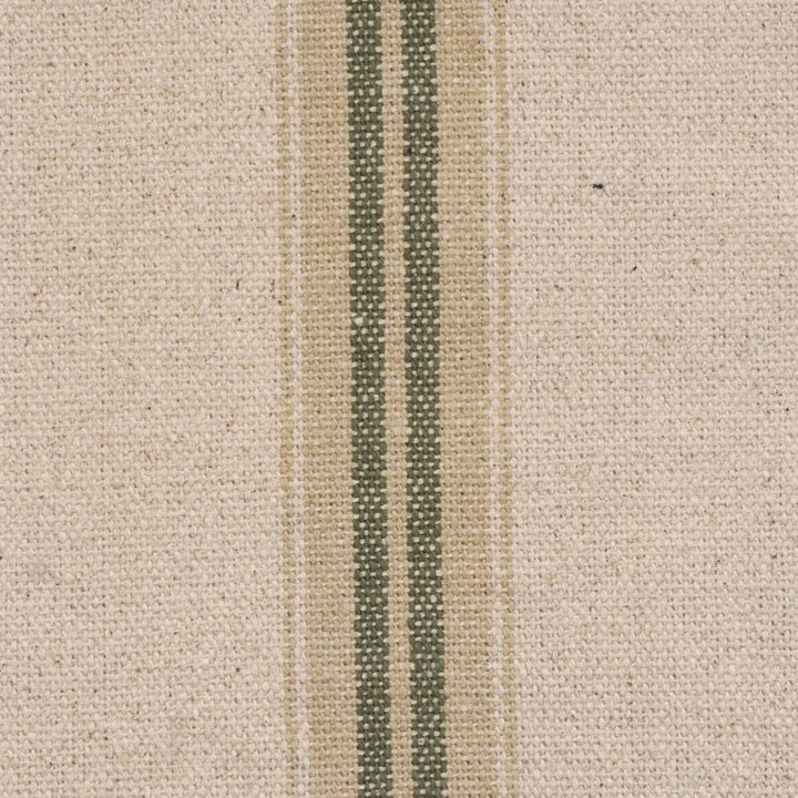 Donan Stripe Green Fabric