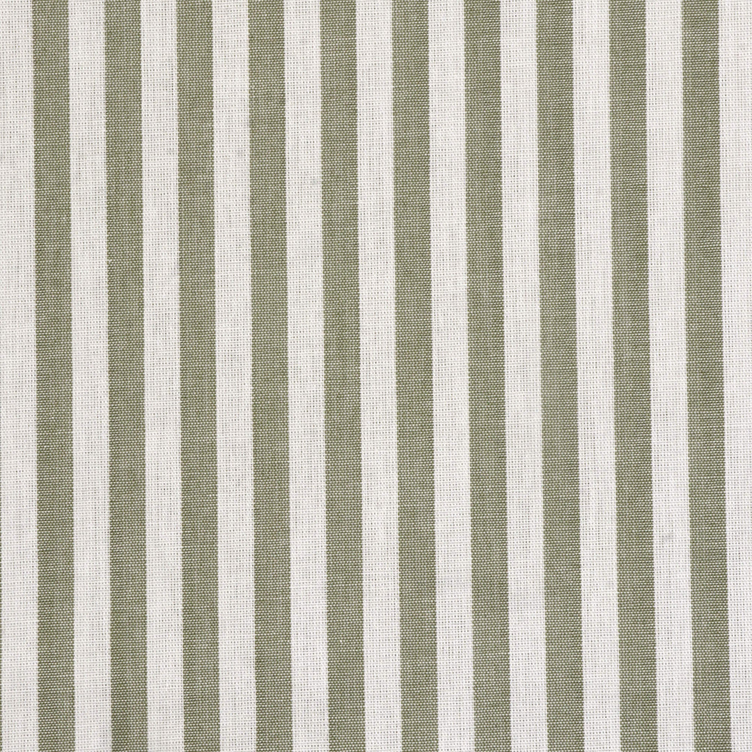 Studio Stripe Khaki Green Fabric