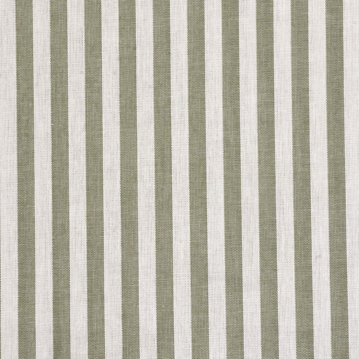 Studio Stripe Khaki Green Fabric