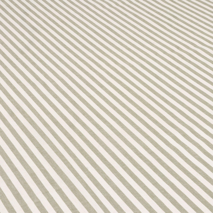 Studio Stripe Khaki Green Fabric