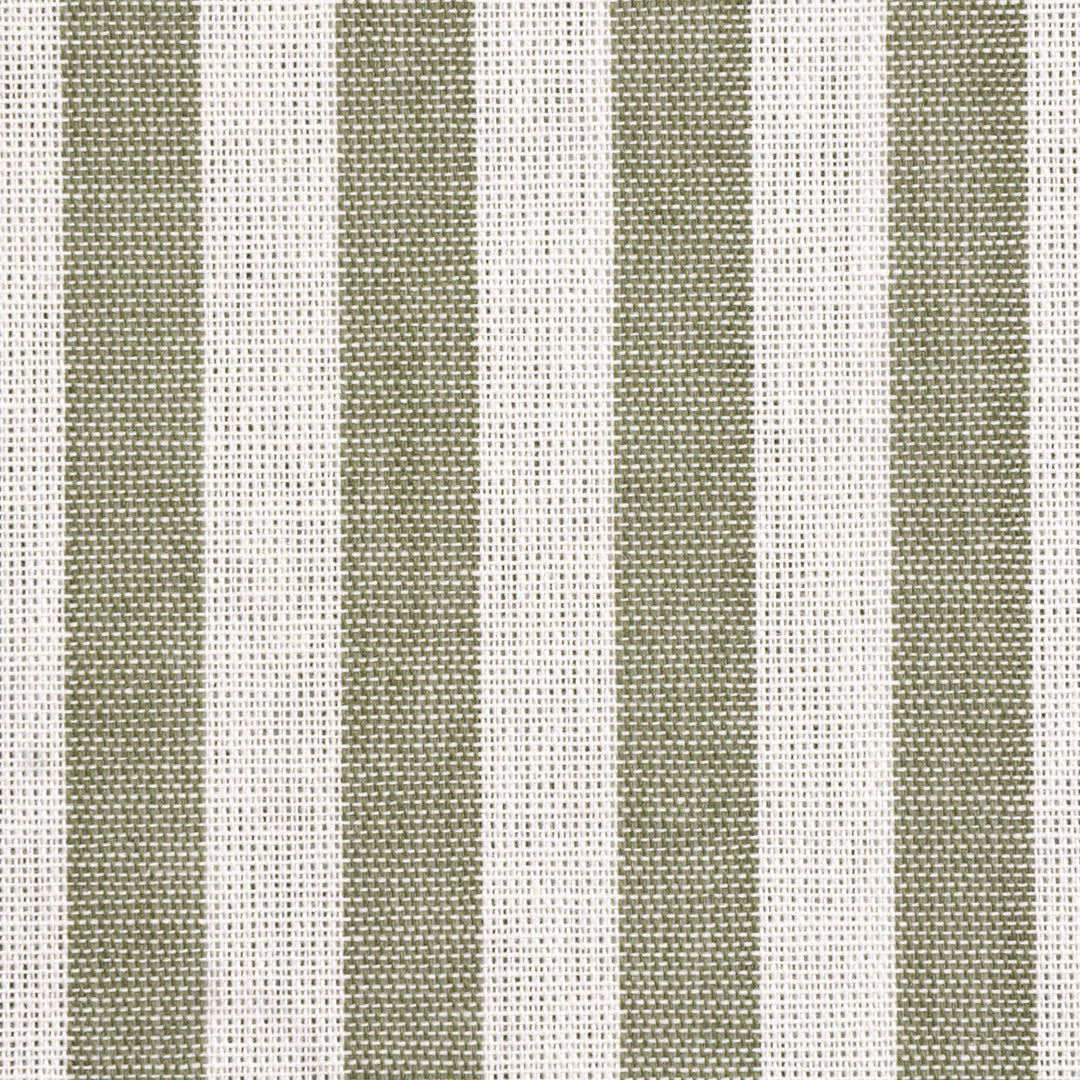 Studio Stripe Khaki Green Fabric