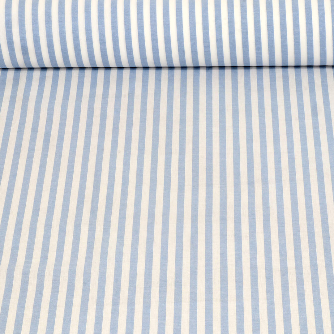 Studio Stripe Sky Blue Fabric