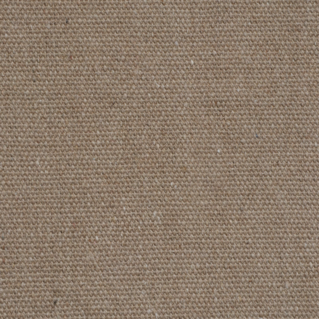 Denver Plain 100% Mixed Fibres Tan Fabric